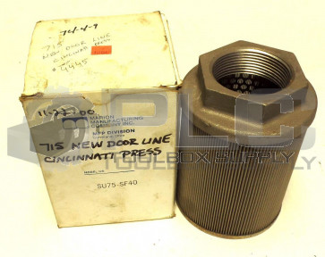 NEW MARION MANUFACTURING COMPANY SU75-SF40 SU75SF4