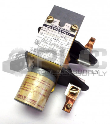 SQUARE D CLASS 9055 TYPE N0118R RELAY MAGNETIC 600V 9055-NO118-R