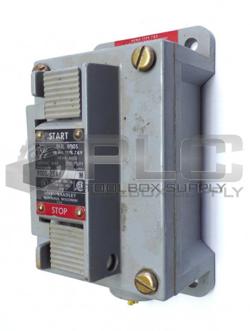 ALLEN BRADLEY 800S-2SA7 600VAC MAX PUSH BUTTON SWITCH