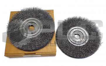 NEW WEILER 01160-12 8" NARROW CRIMPED WIRE WHEEL QUANTITY 2
