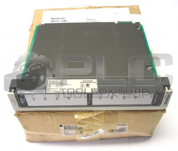 NEW MODICON GOULD AS-B814-108 800 I/O POWER RELAY OUT 8PT