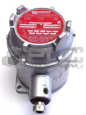 DELAVAL BARKSDALE D2X-A150SS-UL PRESSURE SWITCH