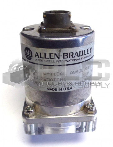 ALEEN BRADLEY 845D-SJDZ25ADCN1 SERIES A ENCODER OPTICAL ABSOLUTE