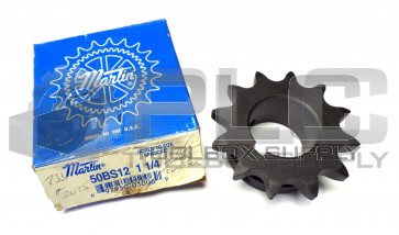 NEW MARTIN 50BS12 1 1/4 SPROCKET ROLLER 12TEETH