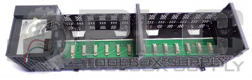 ALLEN BRADLEY 1746-A13 SER B 13 SLOT RACK W/ 1746-P4 SER A POWER SUPPLY