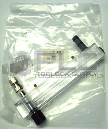 NEW FLOWMETER ASSEMBLY 4301102  ADJUSTABLE WATER FLOW 0-100