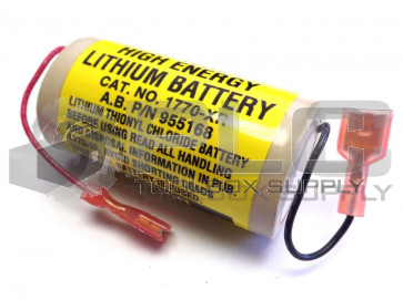 NEW ALLEN BRADLEY 1770-XR HIGH ENERGY LITHIUM BATTERY 955168 3.7 VOLTS