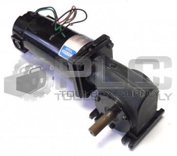 NEW LEESON CM34D25NZ12B M1135044.00 90V 2.3A 1/4HP 34 FRAME DN 125RPM RATIO 20:1