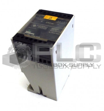 SCHONBUCH PGSV 0000 NETZGERAT ELECTRONIC REACTOR RELAY 24VDC