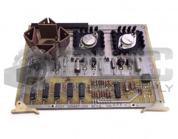 CHARMILLES 105867-001 REV K  VOLTAGE REGULATOR
