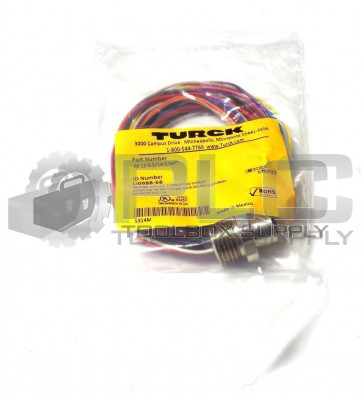 NEW TURCK FK 12-0.5/14.5/NPT EUROFAST RECEPTACLES U0988-68