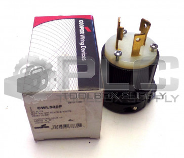 NEW COOPER CWL530P TURN/TWIST LOCKING MALE PLUG