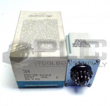 NEW POTTER & BRUMFIELD CHD-38-30013 TIME DELAY RELAY