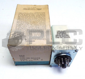 NEW POTTER & BRUMFIELD CHD-38-30003 TIME DELAY RELAY