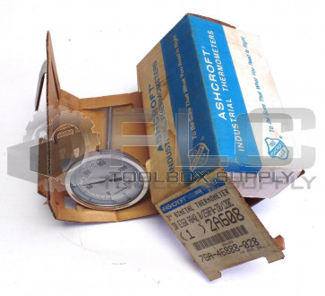 NEW ASHCROFT 2A608 BIMETAL THERMOMETER 7GA-46888-028