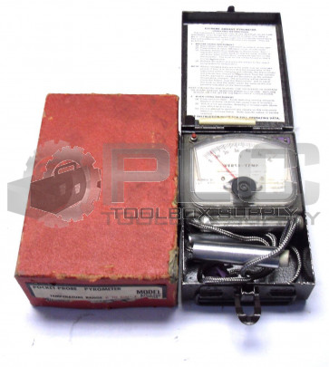 PYROMETER POCKET PROBE 0-600 F MODEL NEMP VERSA TEMP