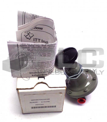 NEW ITT INDUSTRIES GH10XTHCXXXB REGULATOR VALVE
