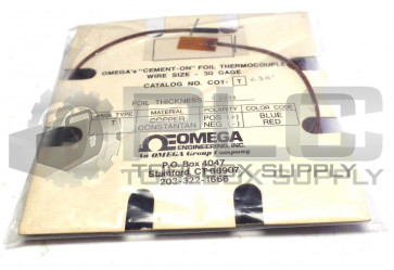 NEW OMEGA ENGINEERING CO1-T CEMENT-ON SURFACE THERMOCOUPLES