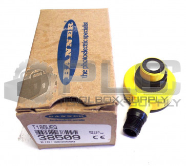 NEW BANNER T186UEQ EMITTER RANGE: 300 - 600MMN 38509