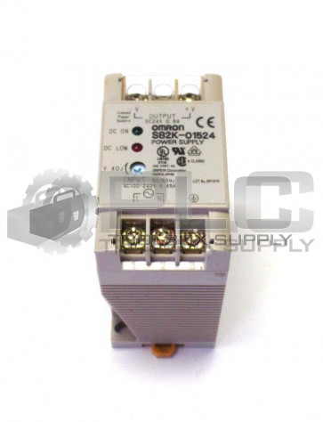 OMRON S82K-01524 POWER SUPPLY