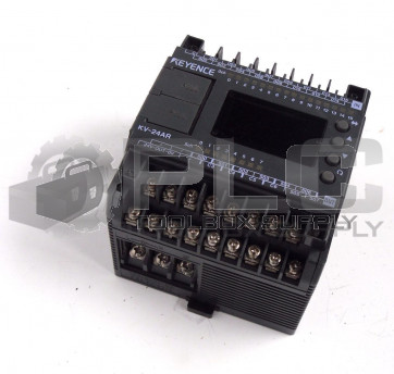 KEYENCE KV-24AR PLC WITH DISPLAY