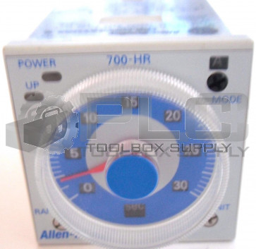 NEW ALLEN BRADLEY 700-HRP42TU24 700-HR GENERAL PURPOSE DIAL TIMING RELAY /C