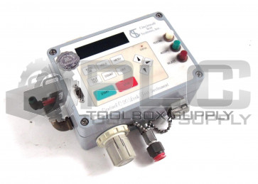 CINNCINNATI TEST SYSTEMS SENTINEL C20 24 VDC LEAK TEST INSTRUMENTS TWIST KNOB
