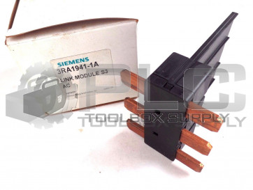 NEW SIEMENS 3RA1941-1A LINK MODULE S3 AC 3RA19411A