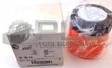 NEW ALLEN BRADLEY 855T-B24DN5 AMBER STEADY STACK LIGHT 855TB24DN5