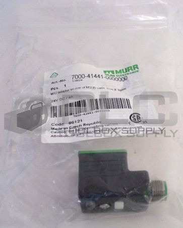 NEW MURR ELEKTRONIK 7000-41441-0000000 M12 ADAPTER ON REAR OF MSUD VALVE 13856