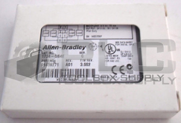 NEW ALLEN BRADLEY 1734-0B4E SERIES C 24V DC 4 CHANNEL SOURCE OUTPUT MODULE