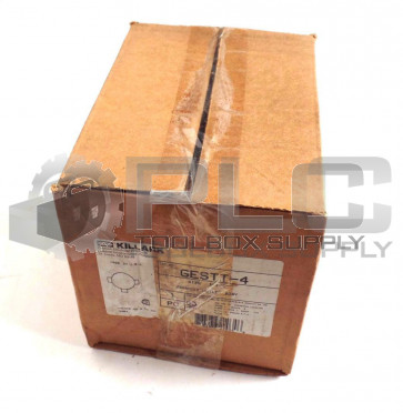 NEW KILLARK GESTT-4 EXPLOSIONPROOF CONDUIT OUTLET BODY 1 1 /4"