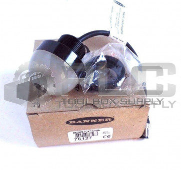 NEW BANNER K50RPLPGYCQPMA LIGHT WITH SENSOR 76127