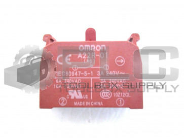 NEW OMRON  A22R-01 CONTACT BLOCK