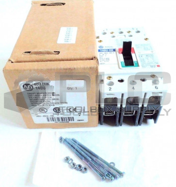 NEW ALLEN BRADLEY 140U-H6C3-C50 SERIES A CIRCUIT BREAKER 50A 3P
