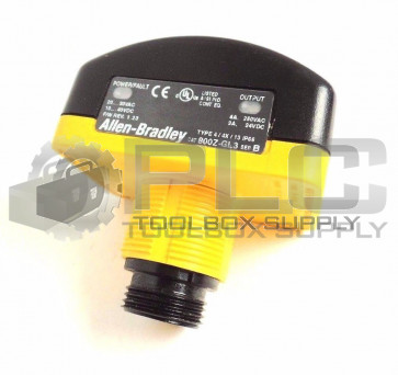 ALLEN BRADLEY 800Z-GL3 SER. B PALM HAND TOUCH BUTTON
