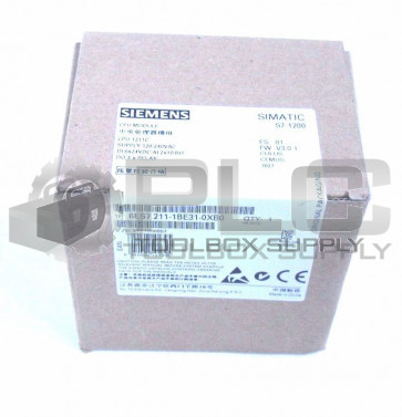 NEW SIEMENS 6ES7 211-1BE31-0XB0 CPU MODULE SIMATIC S7-1200 6ES7211-1BE31-0XB0
