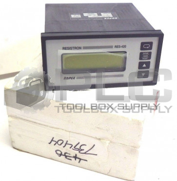 NEW ROPEX RES-420-L RESISTRON CONTROLLER 230 VAC
