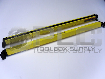 SET OF BANNER MINI-SCREEN LIGHT CURTAIN MSR3224Y, MSE3224Y