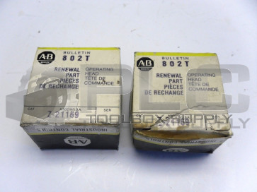 LOT OF TWO NEW ALLEN-BRADLEY Z-21169 OPERATING HEAD 802T