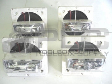 MIXED LOT OF 4 SPEAKER STROBES ET70-24MCWH, SEF-MC-R, SET-MC-CW