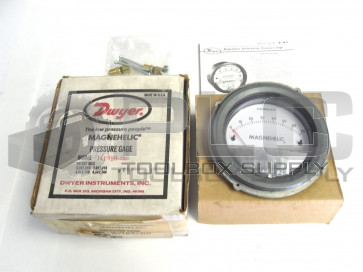 NEW DWYER 12-161989-00 PRESSURE GAUGE MAGNELIC 161989-00