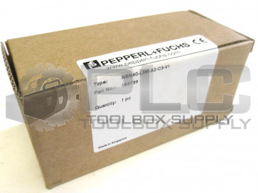 NEW PEPPERL & FUCHS NBN40-L3M-A2-C3-V1 INDUCTIVE SENSORS
