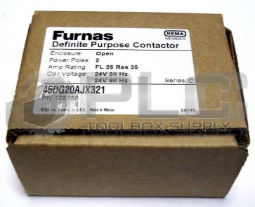 NEW FURNAS 45DG20AJX321 DEFINITE PURPOSE CONTACTOR