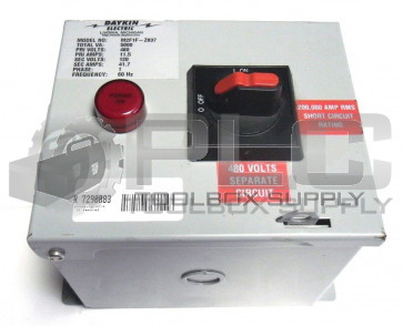 DAYKIN ELECTRIC M2F1F-Z837 TRANSFORMER DISCONNECT