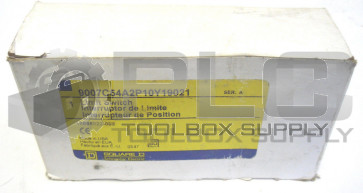 NEW SQUARE D 9007C54A2P10Y19021 LIMIT SWITCH  NEW IN BOX