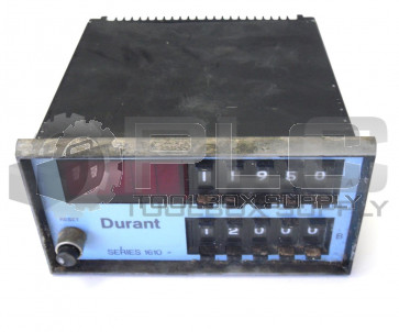 DURANT 51610-400 SERIES 1610 COUNT CONTROL 120VAC 50/60HHZ