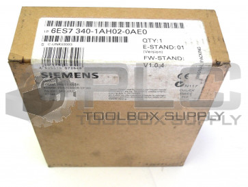 NEW SEALED SIEMENS 6ES7 340-1AH02-0AE0 SIMATIC COMMUNICATION PROCESSOR MODULE