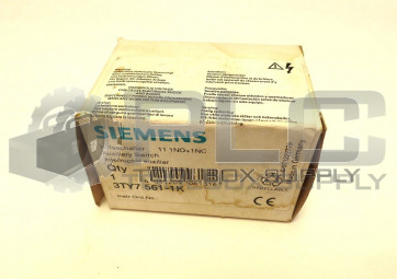 NEW 3TY7 561-1K  SIEMENS AUXILIARY SWITCH