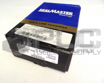 NEW SEALMASTER SFT-28 BALL BEARING FLANGE UNIT 1 3/4"